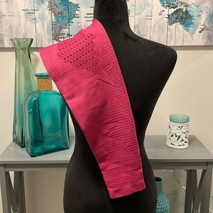 Magenta high wasted workout leggings